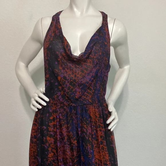 HD in Paris Anthropologie Seeped Sinopi Romantic Whimsigoth Fairy Maxi Dress S - Picture 3 of 8